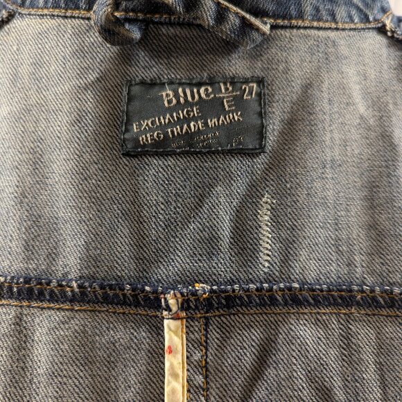 Blue Exchange Distressed Denim Jacket - Picture 8 of 10